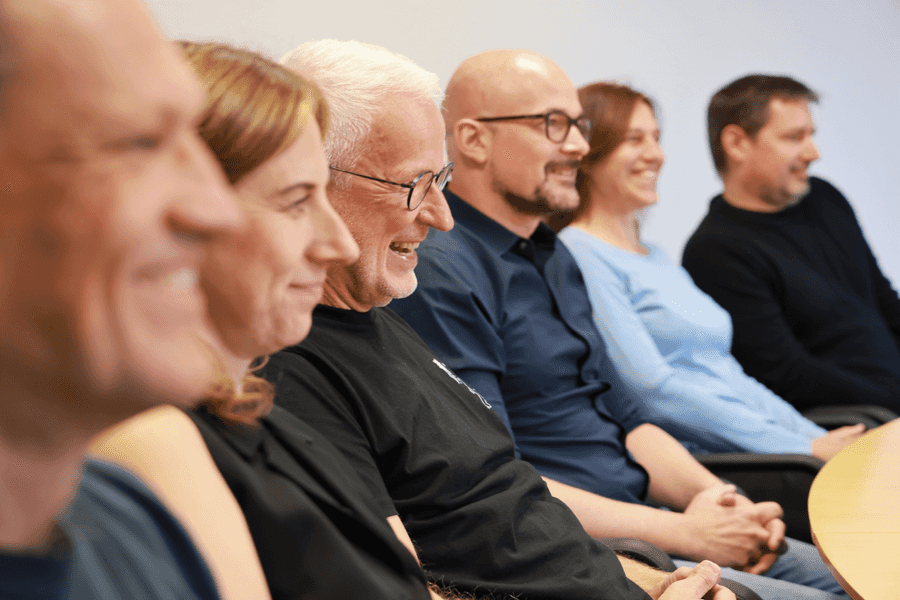 hbz-Mitarbeitende im Austausch (Foto)